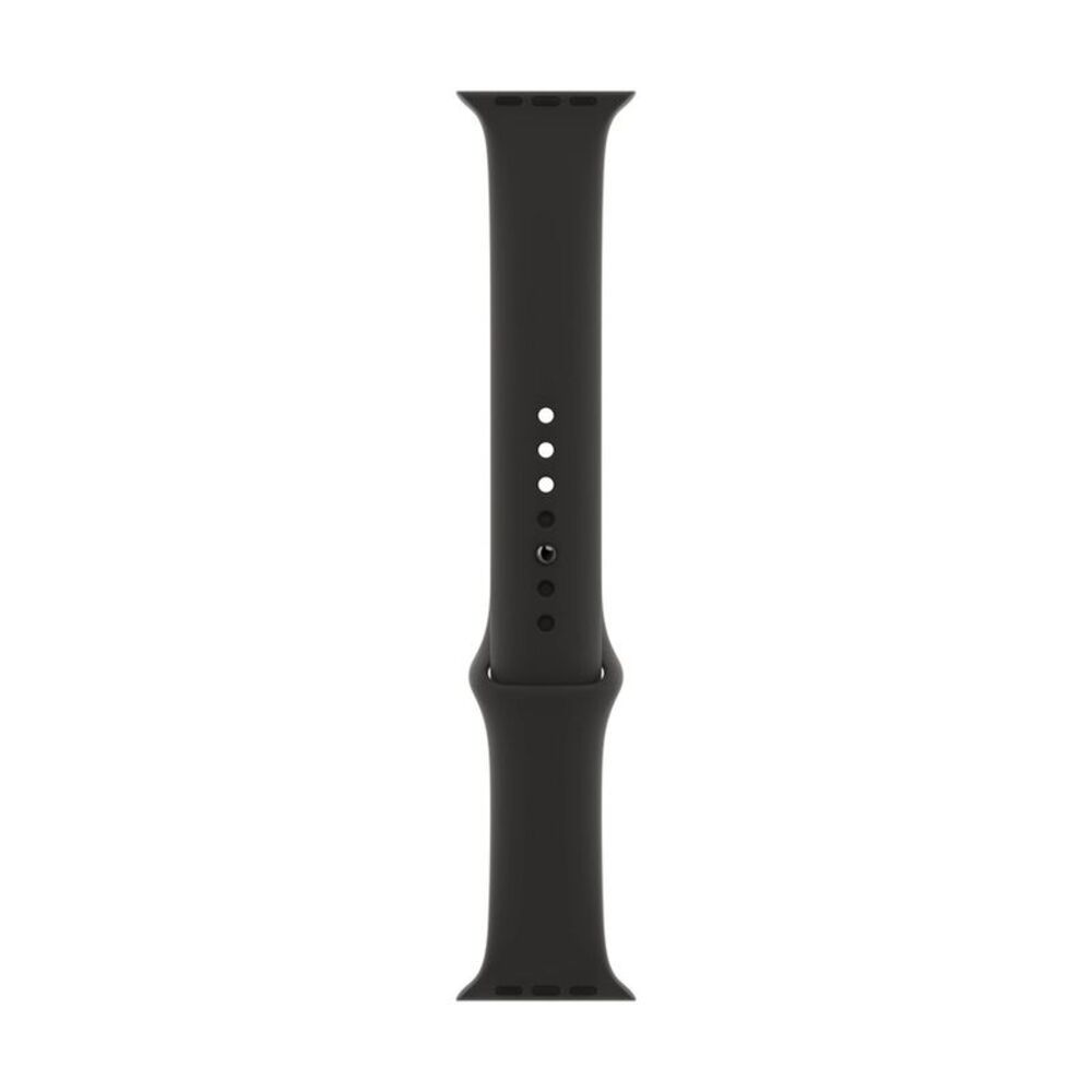 Apple -  Watch 44mm Black Sport Band - S/M & M/L Black